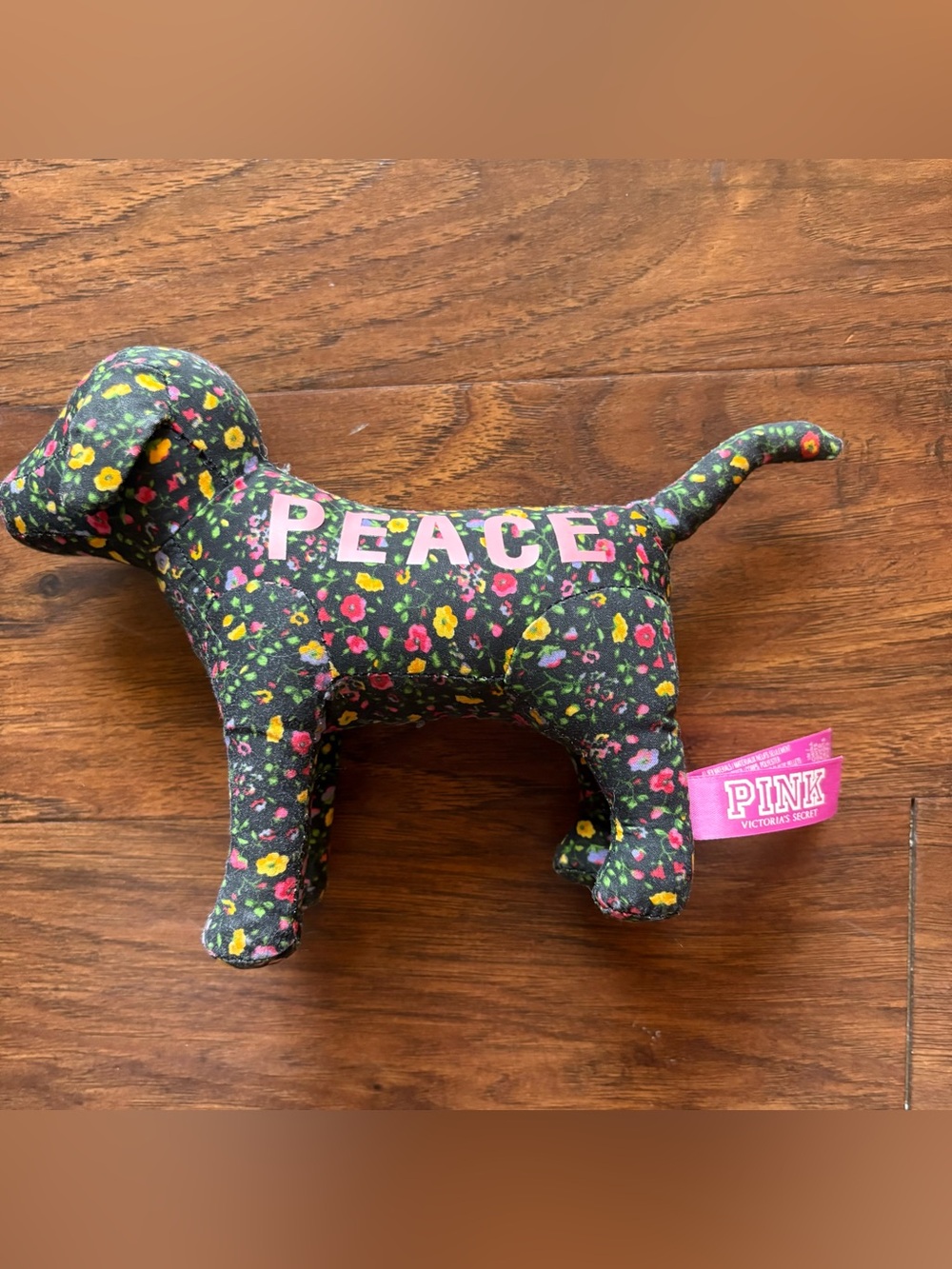 PINK Dog Floral Peace